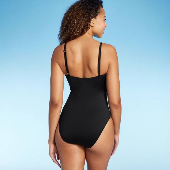 Women's Mesh One Piece Swimsuit Bathing Suit - Picture 2 of 4